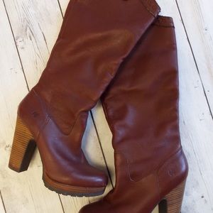 Knee-High Lucky Brand Flannel Lined Boot